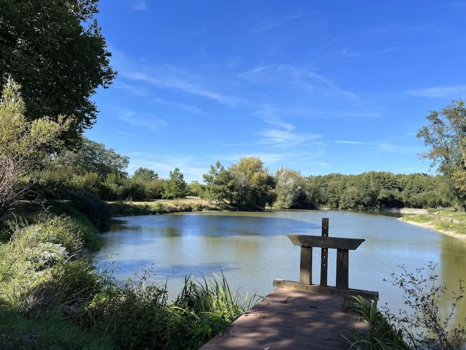 Villa * Domaine De La Solaie * - Proche Bords De Loire Saint-Denis-de lʼHôtel Esterno foto